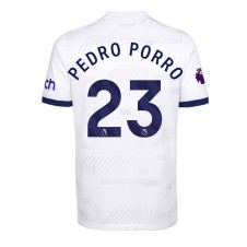 Tottenham Hotspur Pedro Porro #23 Hemmatröja 2023-24 Korta ärmar